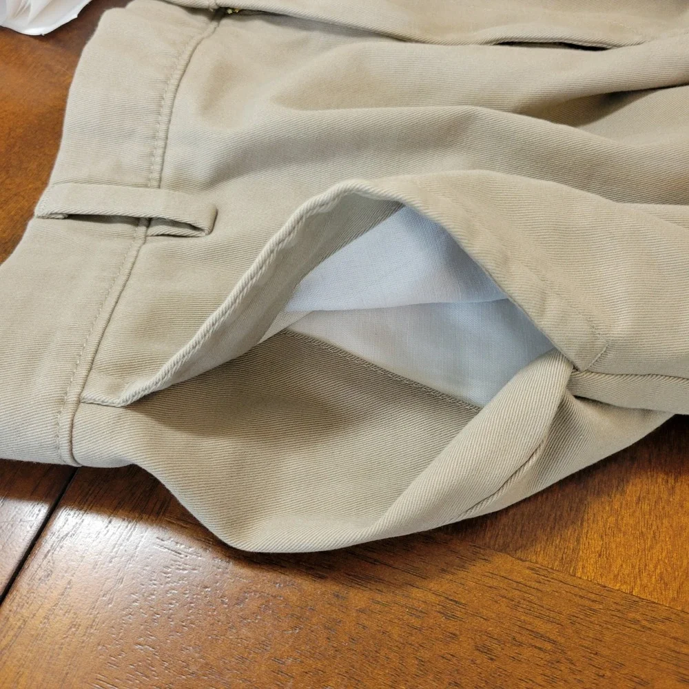 Dockers Mens Easy Khaki Classic Fit Stretch Pants Tan 36x30 All Motion Comfort